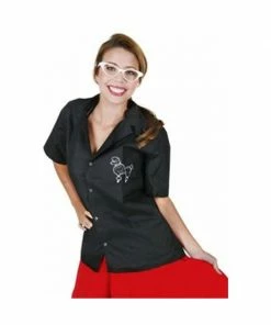 Alexander Costumes Accessory Kits Adult 50s Poodle Blouse