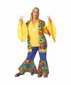 Alexander Costumes Adult Hippie Flower Child's Costume