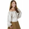 Alexander Costumes Accessory Kits Adult Long Sleeve Peasant Blouse
