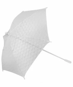 Morris Accessory Kits White Parasol Costume Accessory