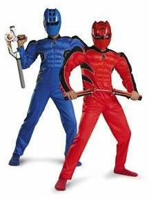 Brands On Sale Childs Reversible Power Ranger Costume