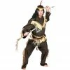 Funny Fashion Adult Deluxe Indian Brave Costume Adult Costumes