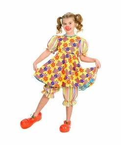 Funny Fashion Child 4-6 Year Old Child's Clown Dress Costume