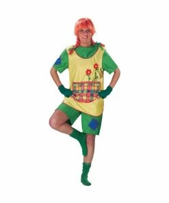 Funny Fashion Adult Peppy Swedish Girl Costume