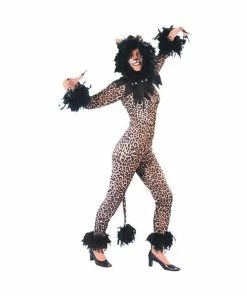 Exclusive Adult Costumes Women's Leopard Musical Cat Costume