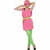 Forum Novelties Inc. Adult Costumes Adult 80's Style Neon Pink Tunic