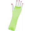 Forum Novelties Inc. Adult Long 80's Style Green Neon Fishnet Gloves