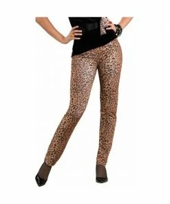 Forum Novelties Inc. Costume Leggings Adult Leopard Peg Bundy Pants