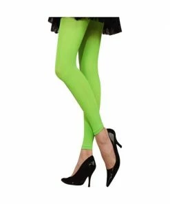 Forum Novelties Inc. Costume Leggings Adult 80's Style Neon Green Leggings