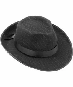 Forum Novelties Inc. Adult Pin Striped Gangster Fedora Hat Hats
