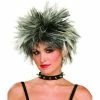 Forum Novelties Inc. Adult Black And White Spiked 80's Wig Wigs