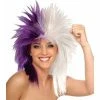 Rubies Sports Fan Purple And White Wig