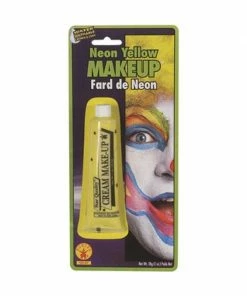 Rubies Yellow Neon Make Up Costume Make-up