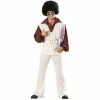 Rubies Adult Costumes Adult 70s White Polyester Leisure Suit Costume 1 Rubies Adult Costumes Adult 70s White Polyester Leisure Suit Costume