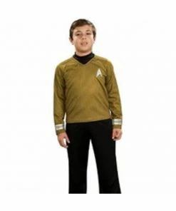 Rubies Child's Star Trek Deluxe Gold Shirt Costume Kids Costumes