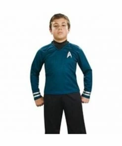 Rubies Childs Star Trek Deluxe Blue Shirt Costume Kids Costumes