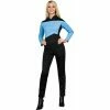 Rubies Adult Costumes Adult Star Trek Deluxe Blue Jumpsuit Costume