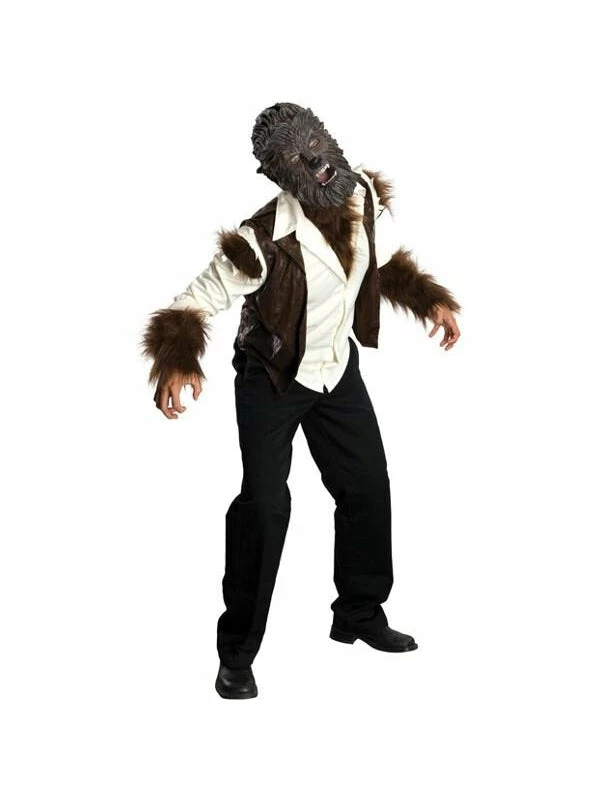 Rubies Adult Deluxe The Wolfman Costume Adult Costumes 3 Rubies Adult Deluxe The Wolfman Costume Adult Costumes