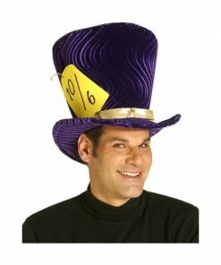 Rasta Imposta Adult Deluxe Alice Mad Hatter Costume Hat