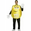 Rasta Imposta Adult Costumes Adult M&M Yellow Pancho Costume