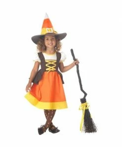 California Costume Co. Toddler Candy Corn Witch Costume