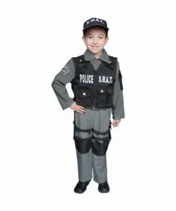 Dress Up America Child's SWAT Costume Kids Costumes