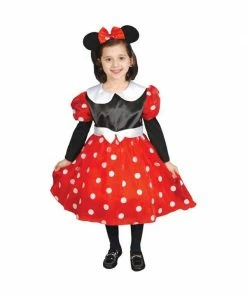 Dress Up America Child's Deluxe Minnie Mouse Costume Kids Costumes