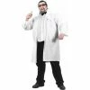 Fun World Adult Plus Size Nutty Professor Lab Coat Costume Adult Costumes