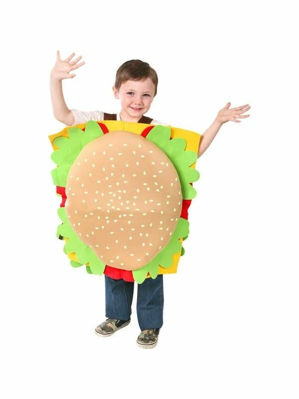 Exclusive Kids Costumes Child Hamburger Costume 3 Exclusive Kids Costumes Child Hamburger Costume