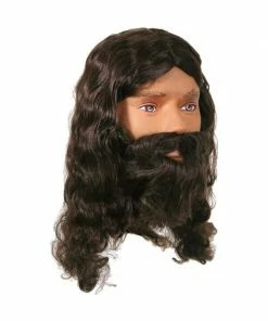 Lacey Wigs Adult Jesus Costume Wig And Beard Set
