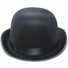J Hat Adult Black Silk Derby Hat Hats