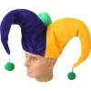 J Hat Adult Mardi Gras Jester Hat Hats