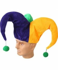 J Hat Adult Mardi Gras Jester Hat Hats