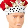 Brands On Sale Hats Adult Red King Crown Hat
