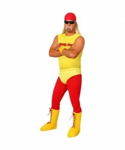 Exclusive Adult 80's Wrestler Costume Adult Costumes