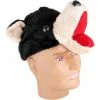 J Hat Velvet Black Bear Hat Hats