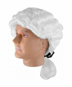 Lacey Wigs Adult Classic Colonial Barrister Wig