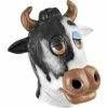 H.M. Smallwares Cow Latex Mask Masks