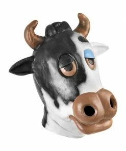 H.M. Smallwares Cow Latex Mask Masks