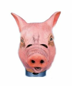 H.M. Smallwares Latex Pig Mask Masks