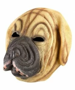H.M. Smallwares Masks Mastiff Brown Dog Latex Mask