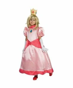 Rubies Child Deluxe Princess Peach Costume Kids Costumes
