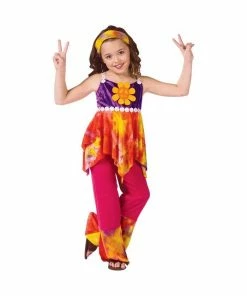 Fun Plus Child Tie Dye Hippie Costume