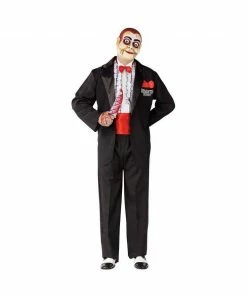 Fun Plus Adult Demented Dummy Ventriloquist Costume