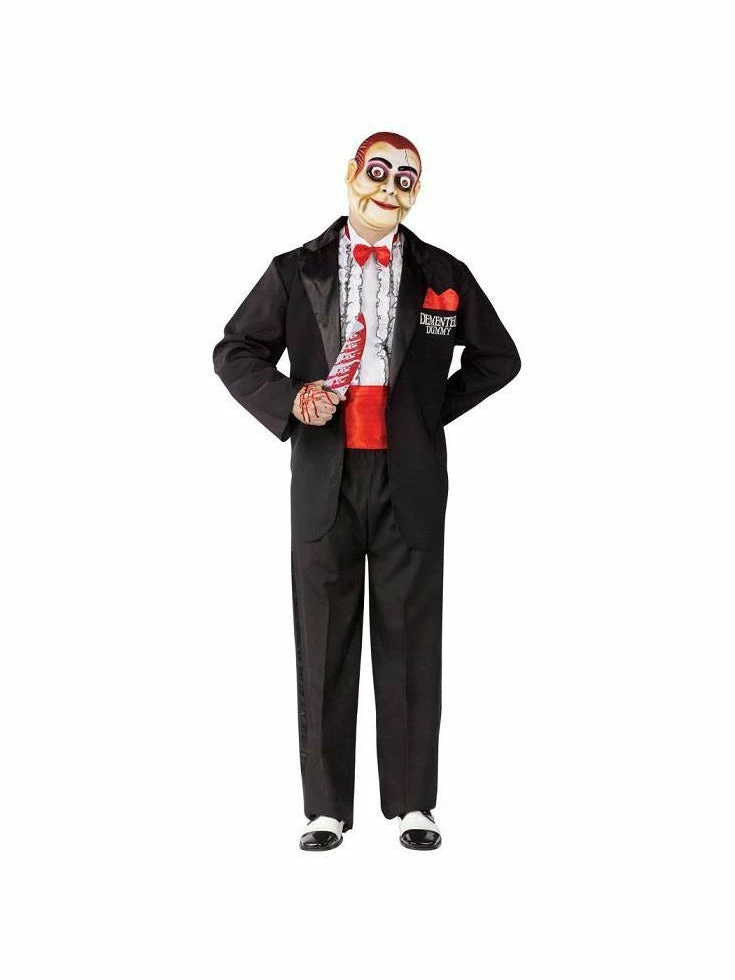 Fun Plus Adult Demented Dummy Ventriloquist Costume 3 Fun Plus Adult Demented Dummy Ventriloquist Costume