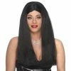 Franco Long Black Witch Wig