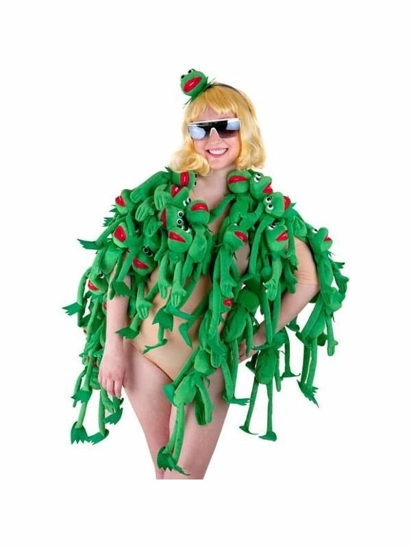 Exclusive Adult Pop Singer Diva Frog Costume Adult Costumes 3 Exclusive Adult Pop Singer Diva Frog Costume Adult Costumes
