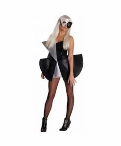 Rubies Adult Lady Gaga Black Sequin Dress
