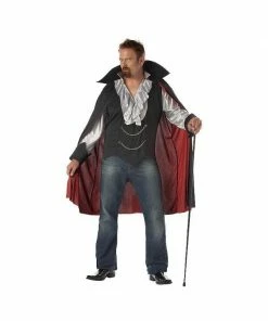 California Costume Co. Adult Costumes Adult Plus Size Vampire Costume