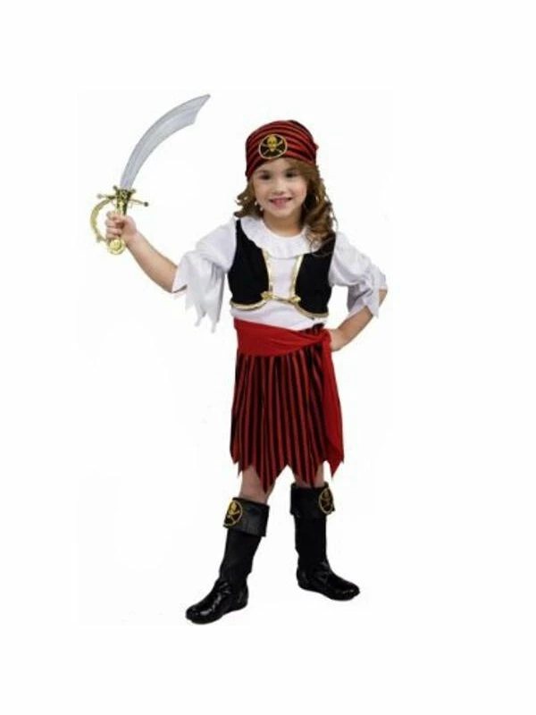 Forum Novelties Inc. Toddler Pirate Girl Costume Kids Costumes 3 Forum Novelties Inc. Toddler Pirate Girl Costume Kids Costumes